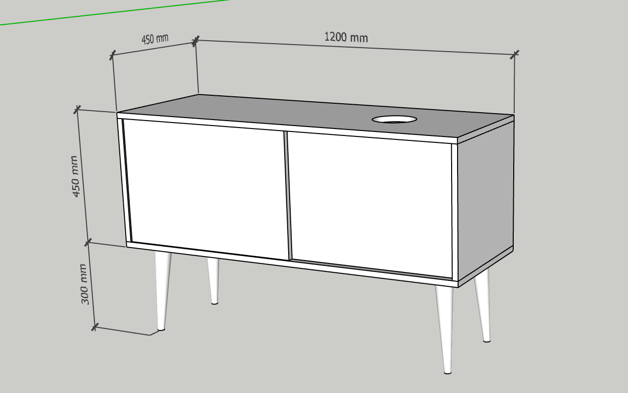 Meuble de salle de bain MOCA