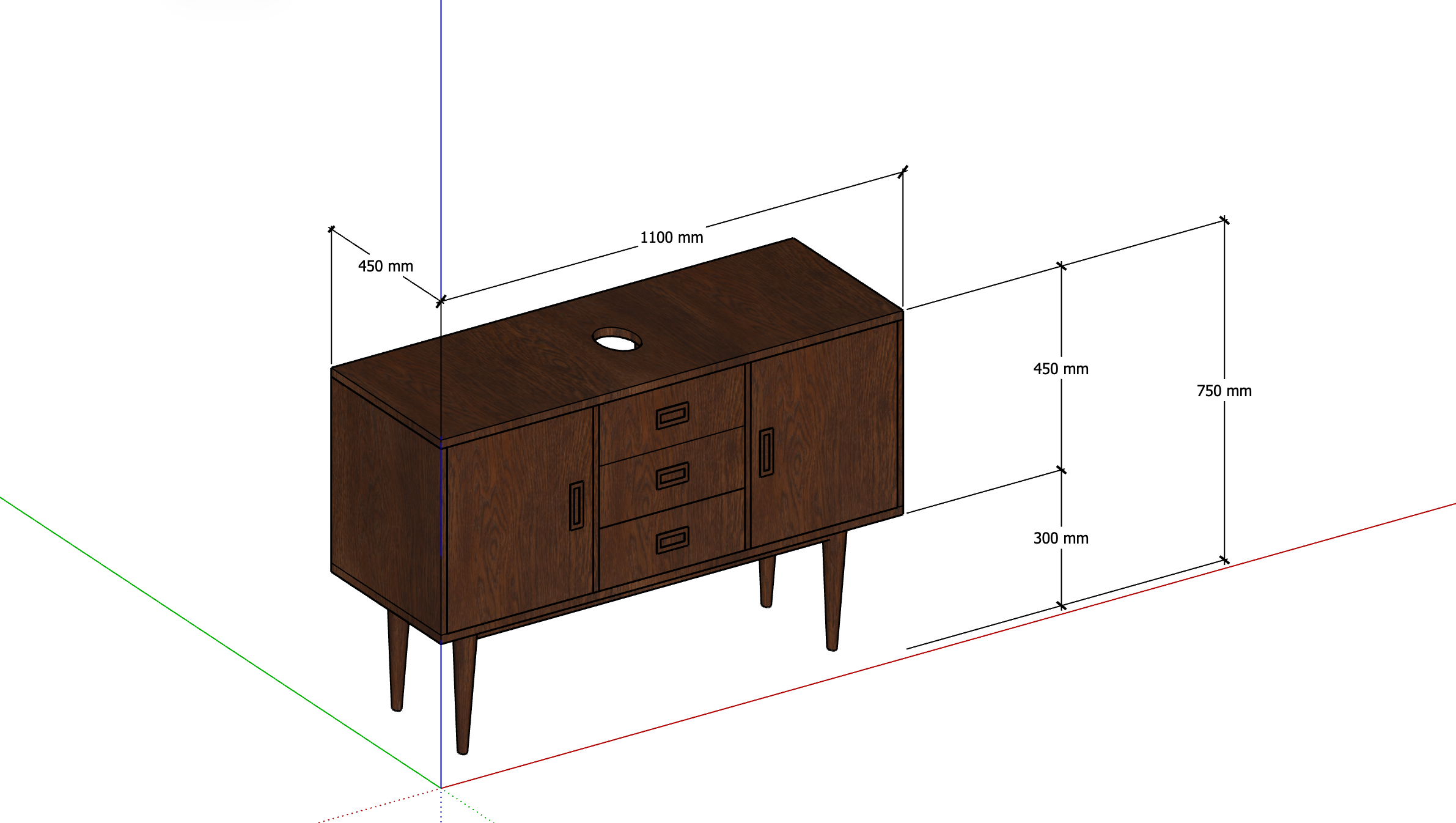 DELAN Bathroom Sideboard - CUSTOM1