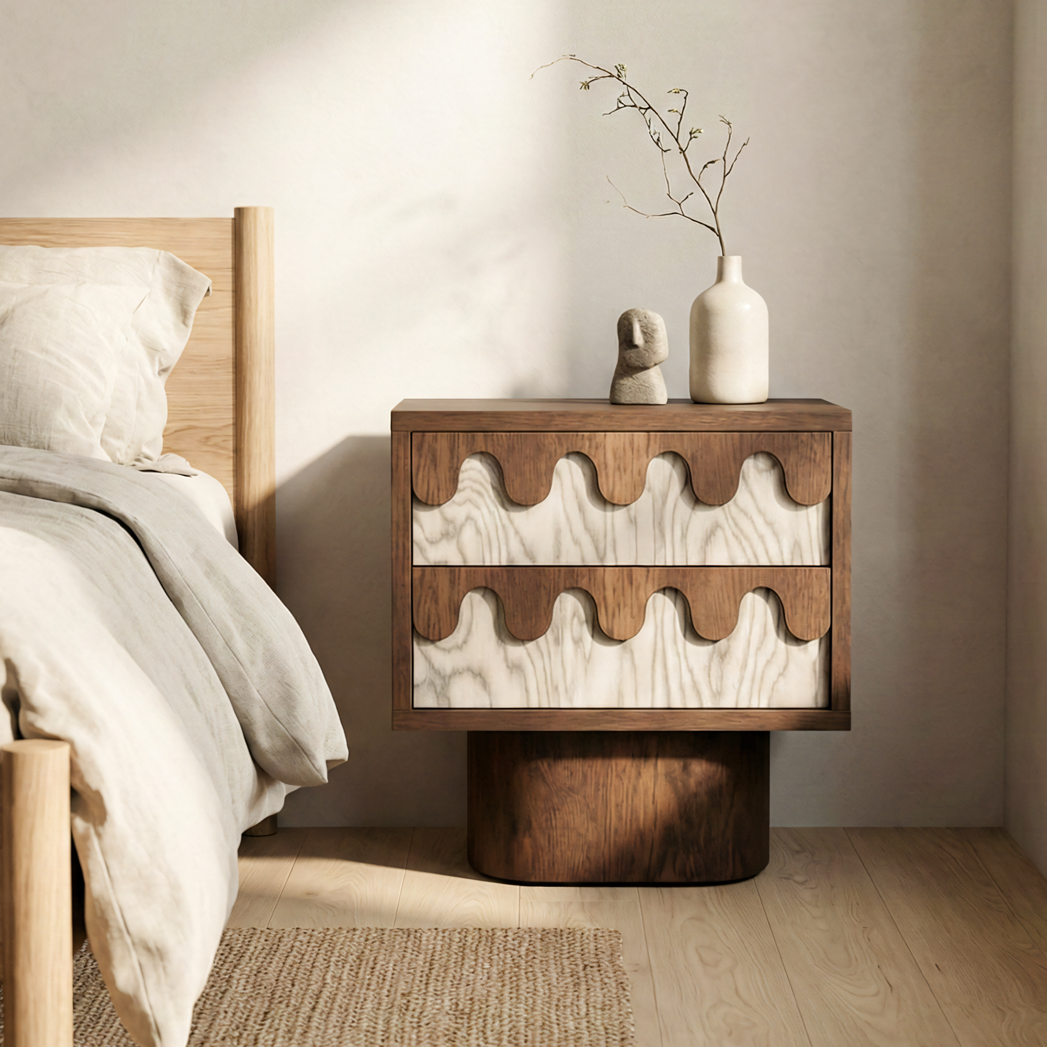 MERROW Bedside Table