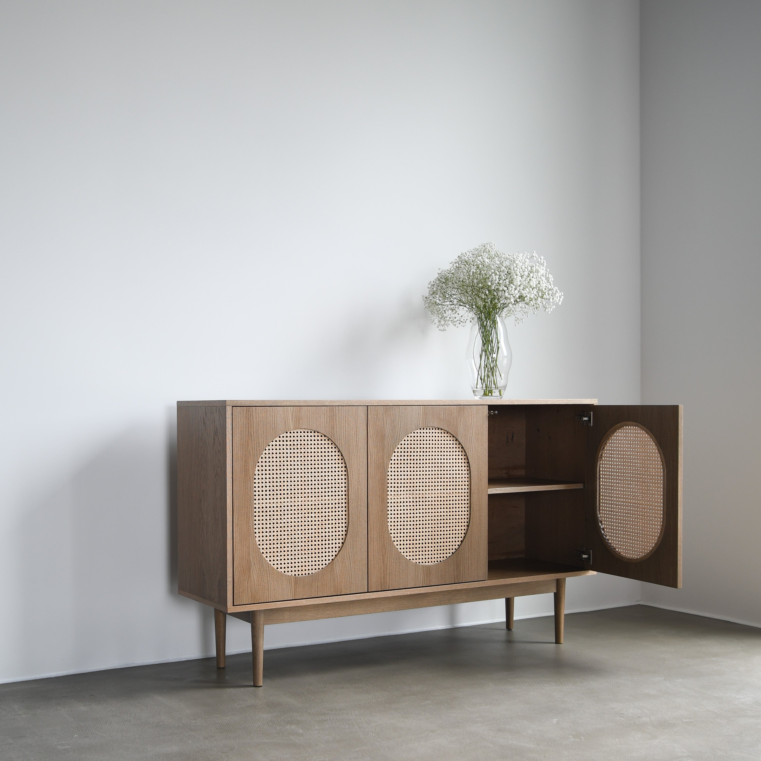 Buffet LUNA de style mid-century, vintage