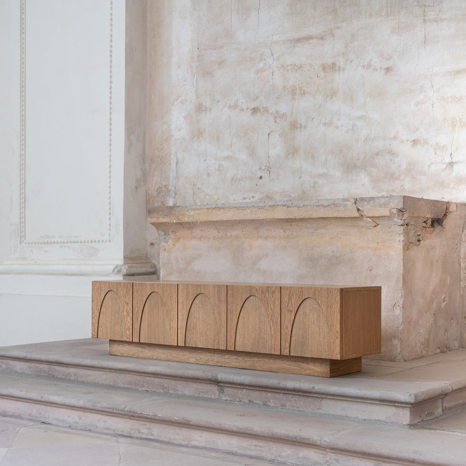 Buffet BROK de style mid-century, vintage
