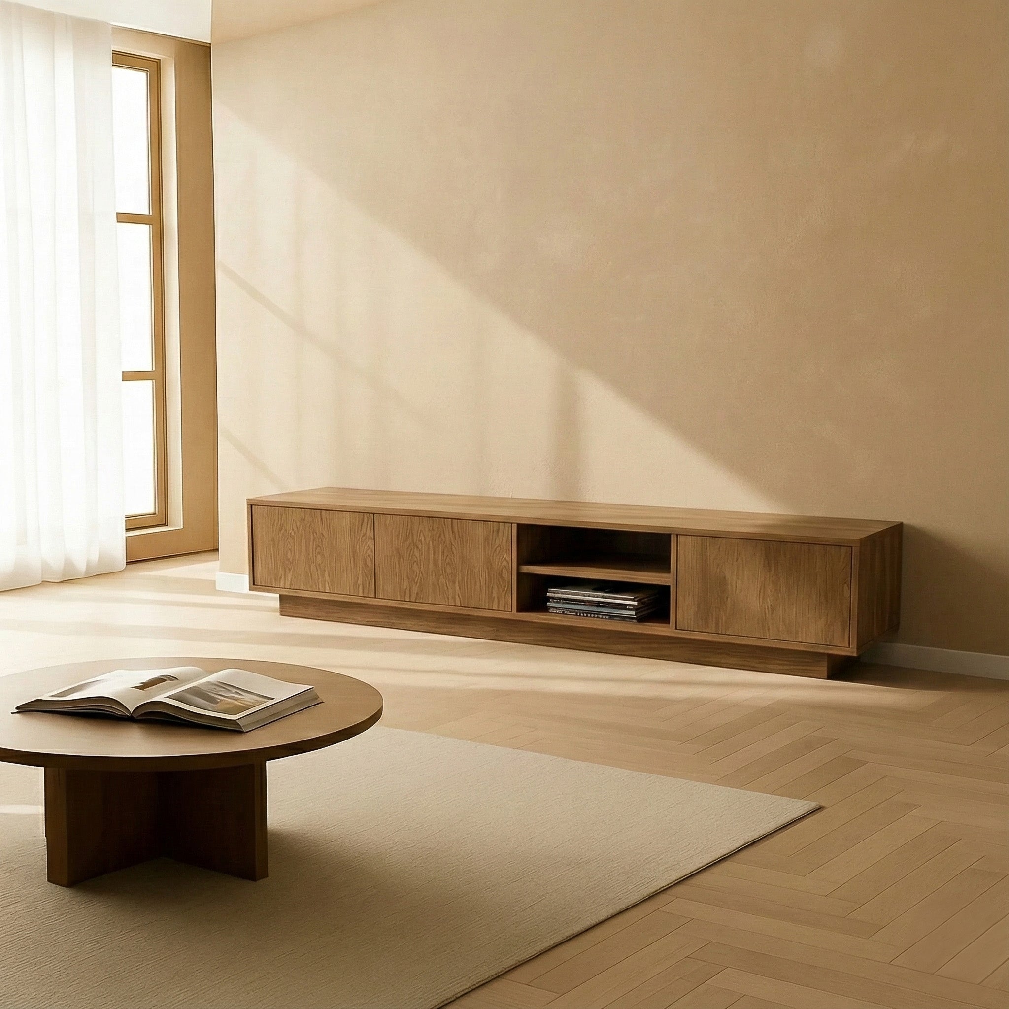 Dressoir pour vinyles LONG TV